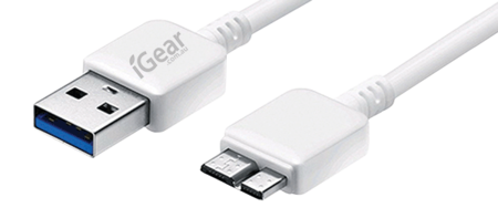 Buy USB TO SAMSUNG NOTE CABLE - 1M - WHITE* in NZ. 