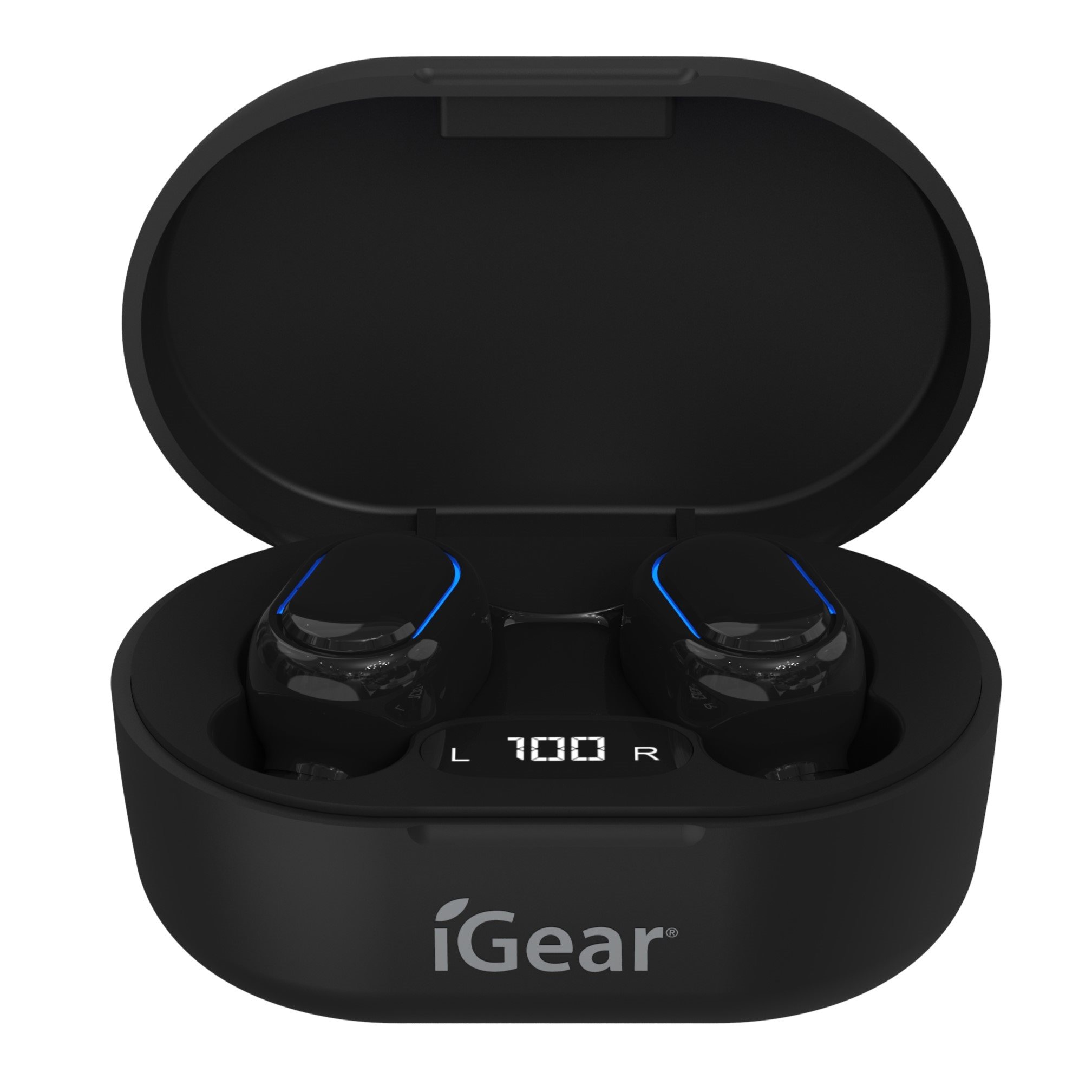 IG1925: WIRELESS EARPHONES WITH CHARGING CASE - BLACK - ig1925_1.png