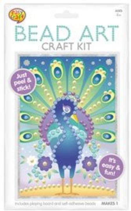 BEAD ART CRAFT KIT - 6 ASSORTED STYLES