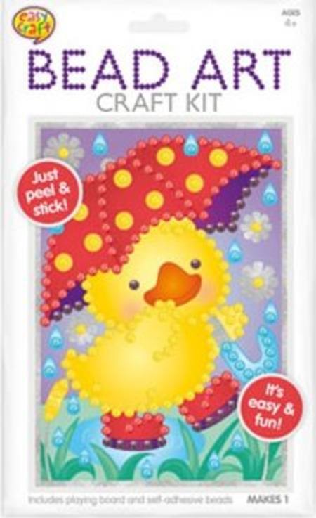 BEAD ART CRAFT KIT - 6 ASSORTED STYLES