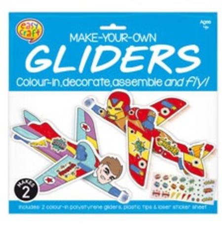 Buy GLIDER CRAFT KIT 2 PK - 4 ASSORTED DESIGNS in NZ. 