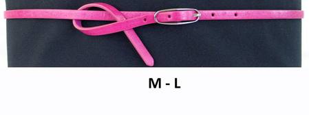 Buy SLIM/OVAL BUCKLE  BELT - FUCHSIA M-L* in NZ. 