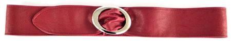 Buy SOFT/OVAL BUCKLE  BELT - RED M-L* in NZ. 