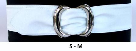 DOUBLE SOFT  BELT - WHITE S-M*