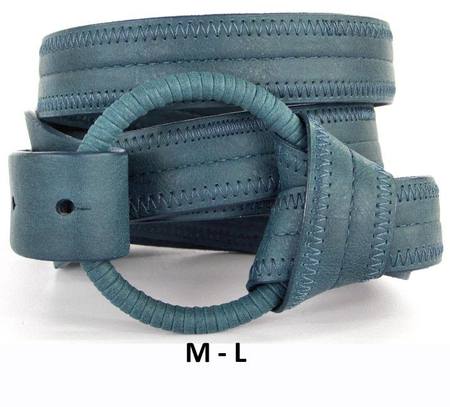 RING/WRAP  BELT - TEAL M-L*