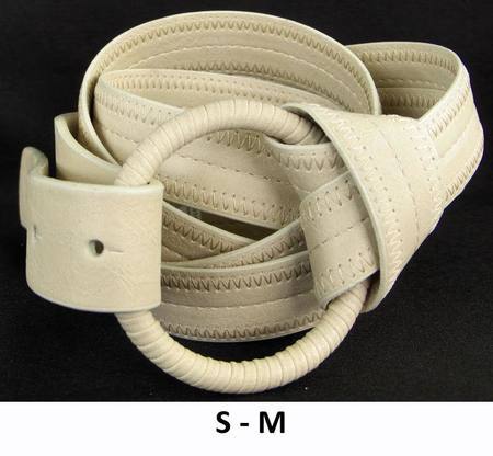 RING/WRAP  BELT - BEIGE S-M*