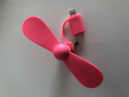 Buy MINI FAN FOR iPhone AND MICRO USB DEVICES - PINK in NZ. 