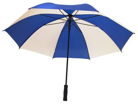 WHITE/BLUE EXTRA LARGE UMBRELLA