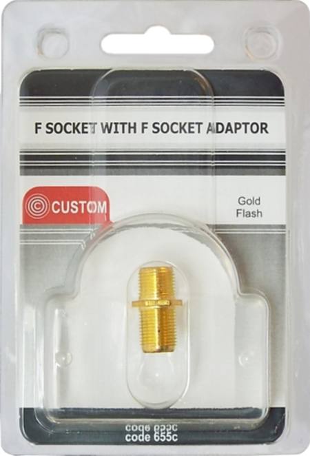 CUSTOM F SOCKET WITH F SOCKET ADAPTOR