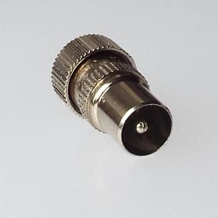 COAX PLUG - SCREW ON TYPE