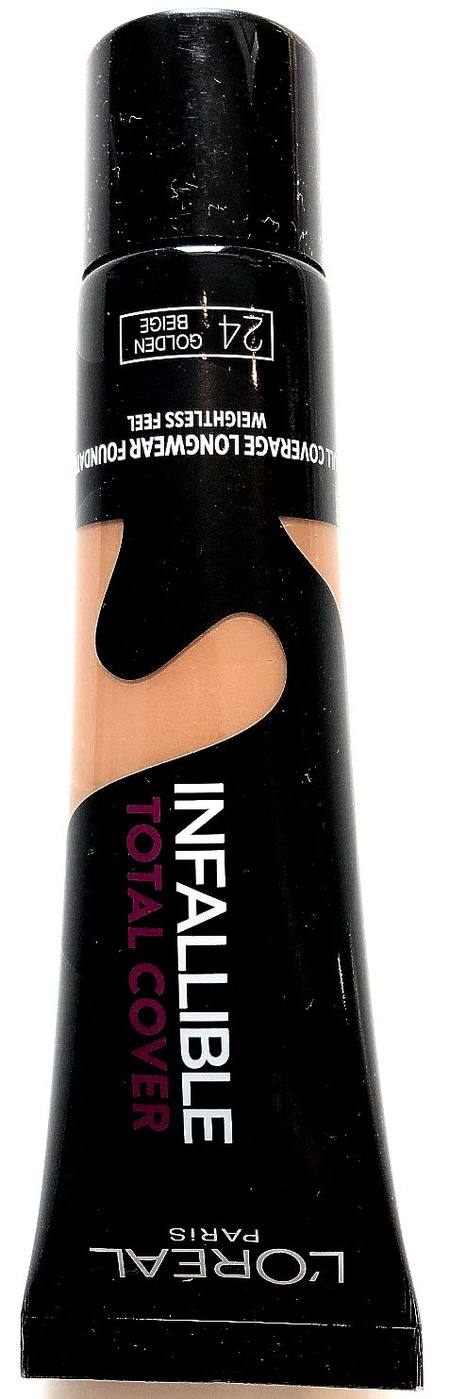 LOREAL 35g INFAILLIBLE TOTAL COVER FOUNDATION 24 GOLDEN BEIGE (NON CARDED)