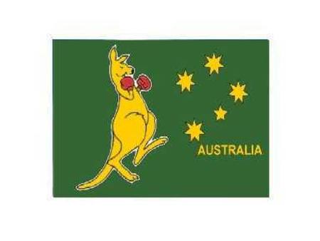AUSTRALIA KANGAROO BOXING FLAG*