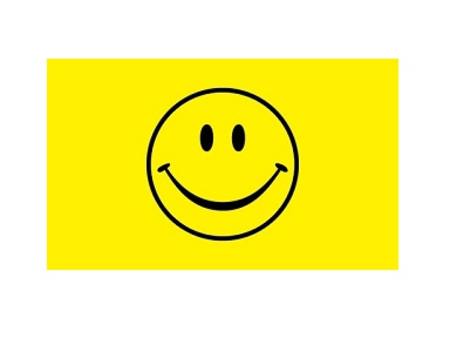 SMILEY FACE FLAG*