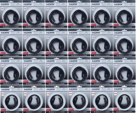 HDMI LEAD 24 PACK - 18 x 1.5m & 6 x 0.75m