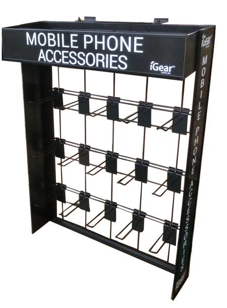 iGear SQUARE WALL PANEL - 20 HOOKS DISPLAY