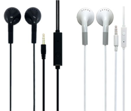 Buy EARPHONES WITH MICROPHONE - PACK OF 2* in NZ. 