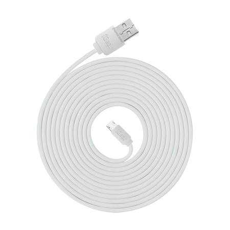 USB TO MICRO USB CABLE -  3M - WHITE*