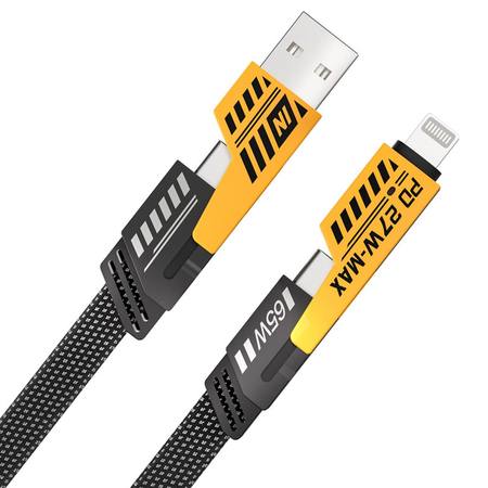 C, C, 8 PIN, USB, 4 IN 1 LEAD - HEAVY DUTY