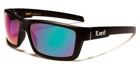 LOCS SUNGLASSES (PURPLE/BLUE LENS)*