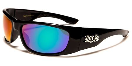 LOCS SUNGLASSES (PURPLE/BLUE LENS)*