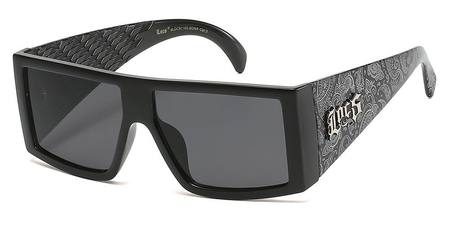 LOCS SUNGLASSES (BANDANA OUTSIDE ARM BLACK) +