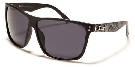 LOCS SUNGLASSES (BANDANA OUTSIDE ARM BLACK)*