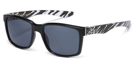 LOCS SUNGLASSES (SILVER PRINT ON ARM)