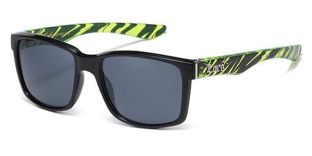 LOCS SUNGLASSES (GREEN PRINT ON ARM)