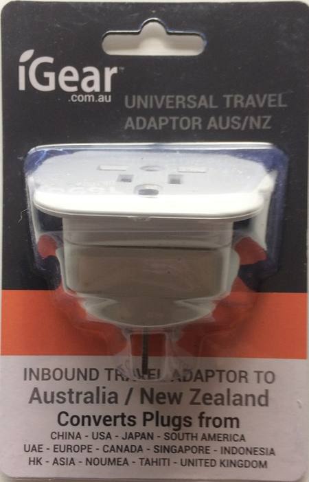 Buy TRAVEL ADAPTOR FOR NZ & AUSTRALIA WALL SOCKET in NZ. 