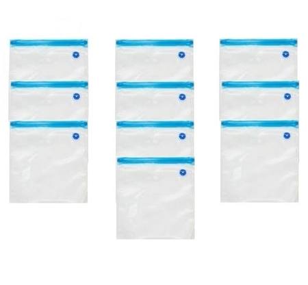 PACK OF 10 BAGS, SIZE 26cm X 28cm