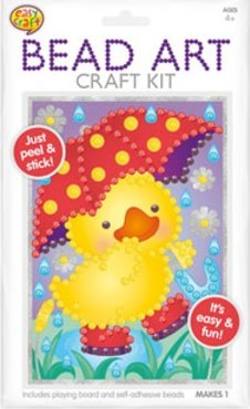 BEAD ART CRAFT KIT - 6 ASSORTED STYLES