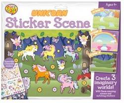STICKER SCENE SET 3PK - 4 ASSORTED STYLES