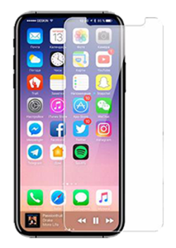 TEMPERED GLASS SCREEN PROTECTOR - iPhone X/XS - CLEAR*
