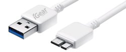 USB TO SAMSUNG NOTE CABLE - 1M - WHITE*