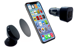 CAR CHARGER AND CAR PHONE HOLDER*