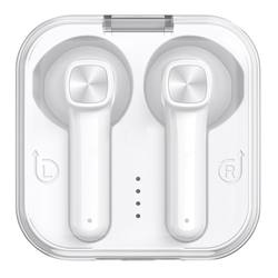 BLUETOOTH WIRELESS EARPHONES WITH CHARGING CASE - WHITE