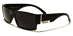 LOCS SUNGLASSES (GLOSS BLACK FRAME)