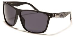 LOCS SUNGLASSES (BANDANA OUTSIDE ARM BLACK)*