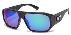 LOCS SUNGLASSES (PURPLE/GREEN LENS)