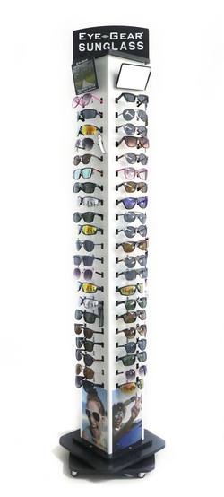 84 PC SUNGLASSES FLOOR STAND